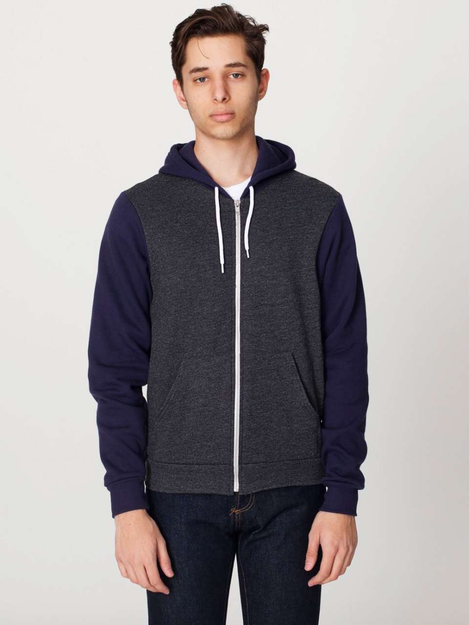 UNISEX FLEX FLEECE ZIP HOODIE