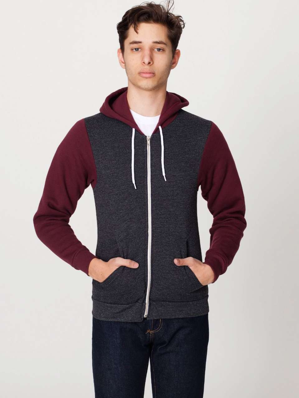 UNISEX FLEX FLEECE ZIP HOODIE