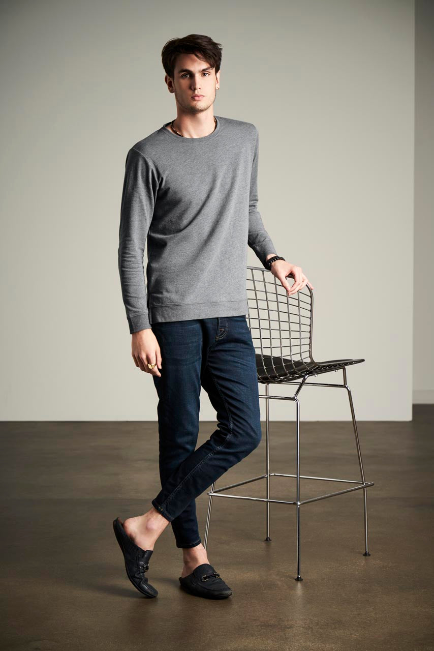UNISEX LIGHT TERRY CREW