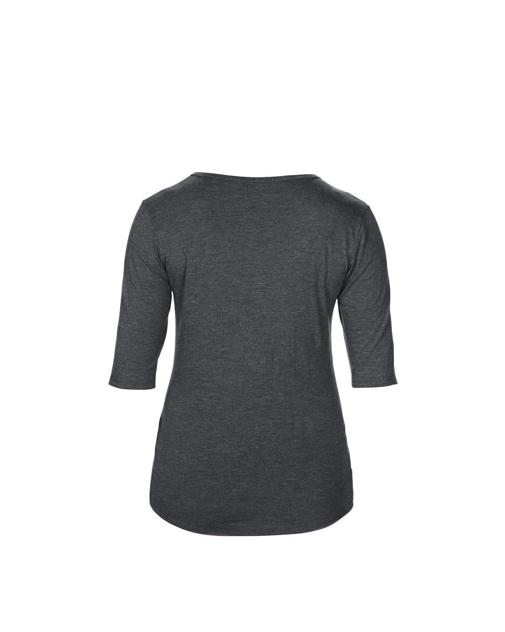 WOMEN’S TRI-BLEND DEEP SCOOP 1/2 SLEEVE TEE