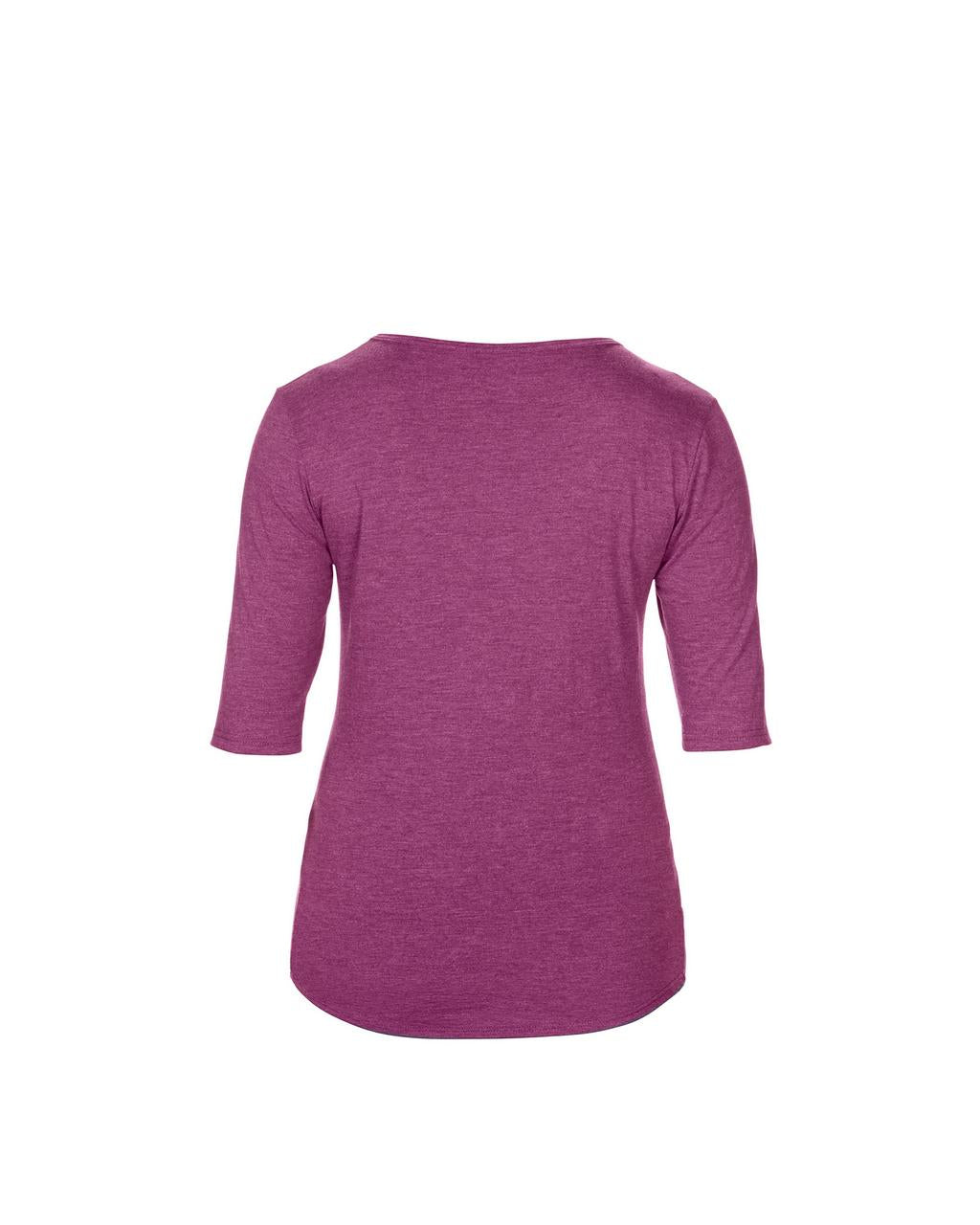 WOMEN’S TRI-BLEND DEEP SCOOP 1/2 SLEEVE TEE