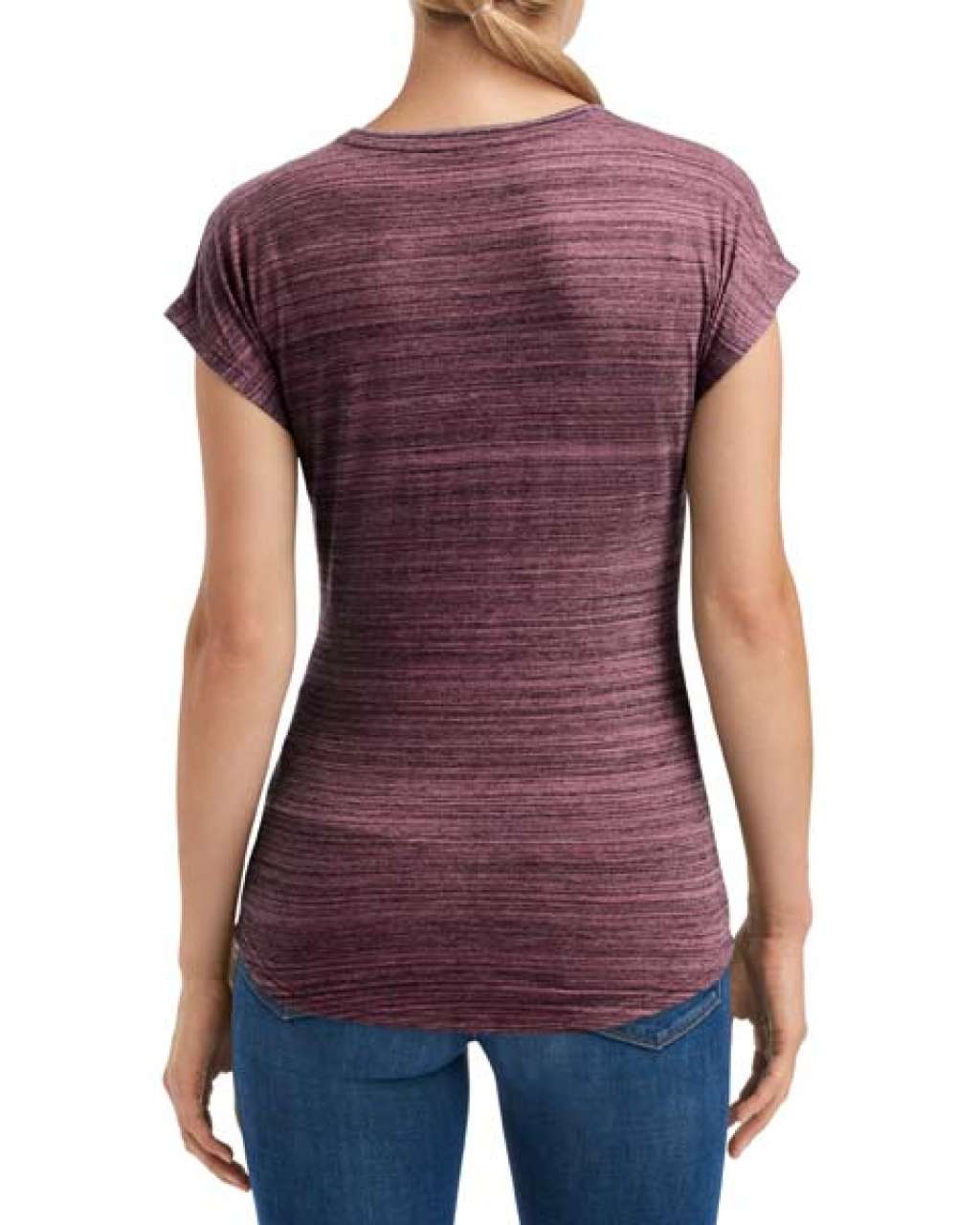WOMEN'S TRI-BLEND V-NECK ID TEE