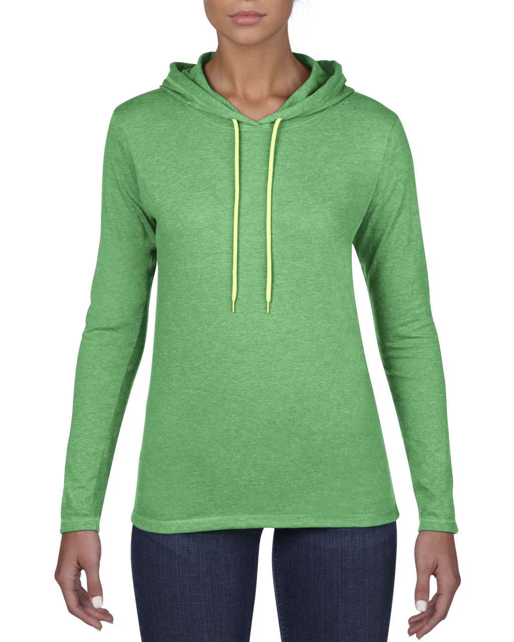 WOMEN’S LIGHTWEIGHT LONG SLEEVE HOODED TEE
