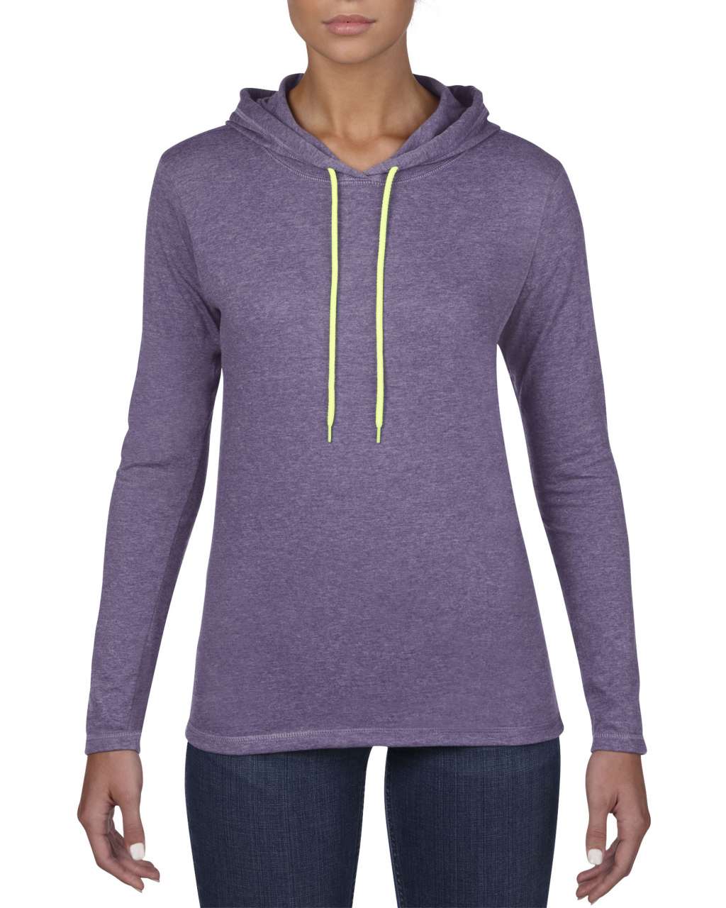 WOMEN’S LIGHTWEIGHT LONG SLEEVE HOODED TEE