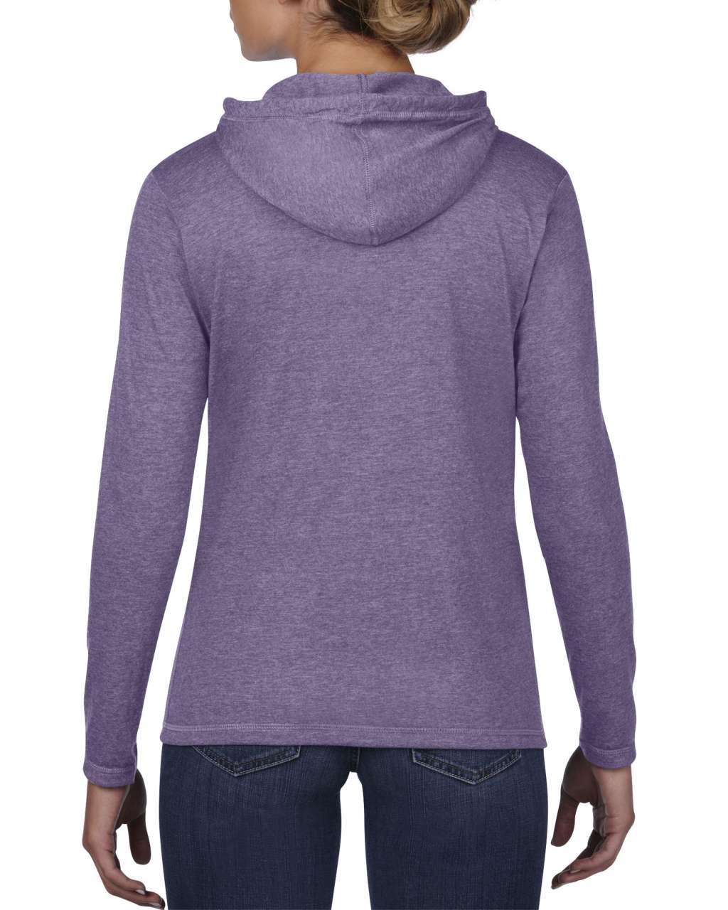 WOMEN’S LIGHTWEIGHT LONG SLEEVE HOODED TEE