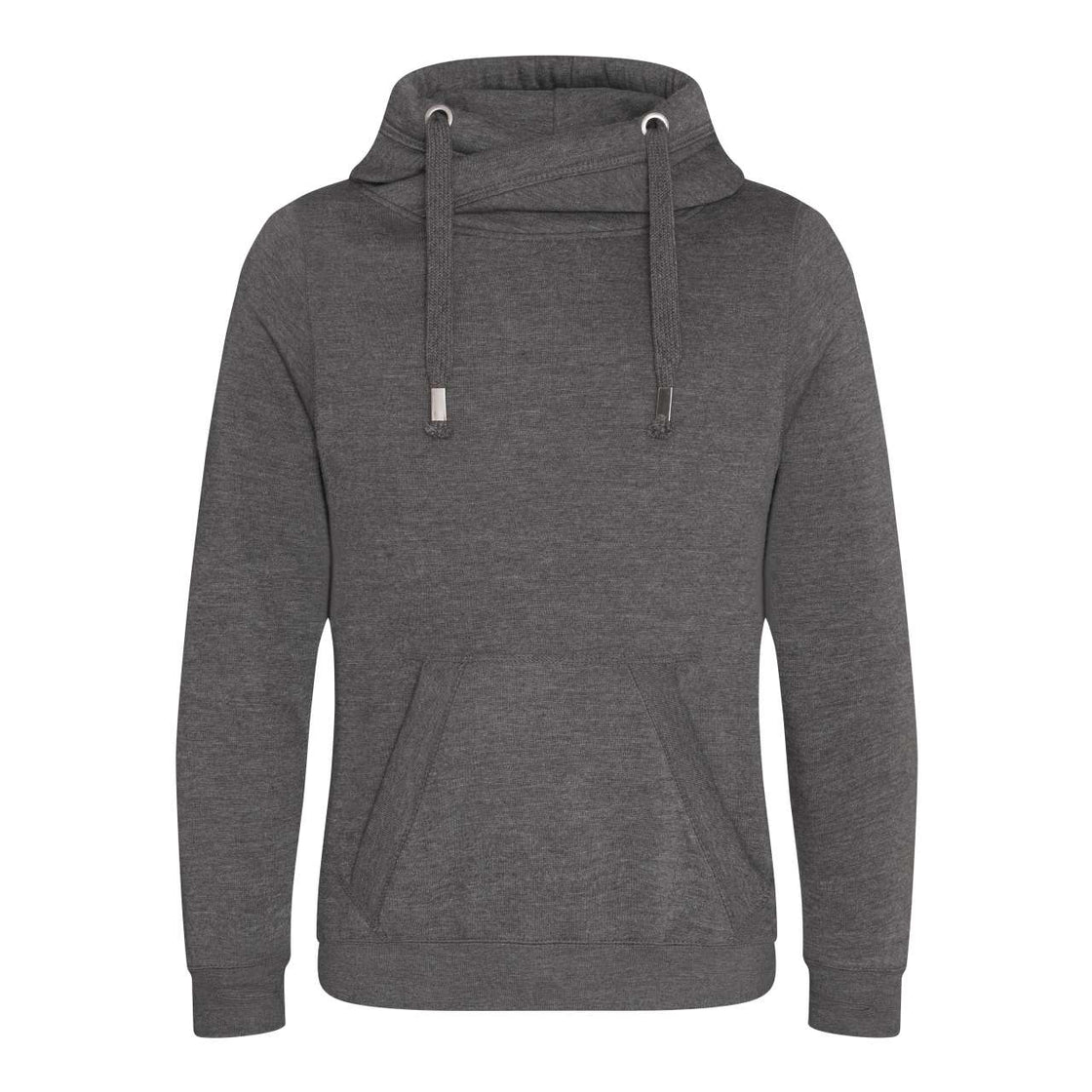 CROSS NECK HOODIE