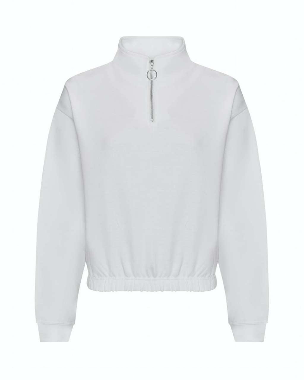 WOMEN'S CROPPED 1/4 ZIP SWEAT