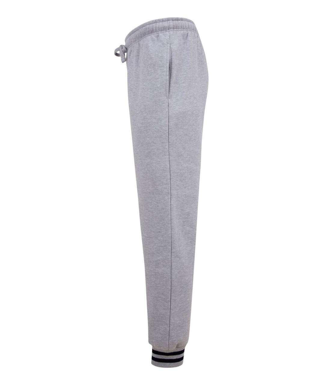 JOGGERS WITH STRIPED CUFFS