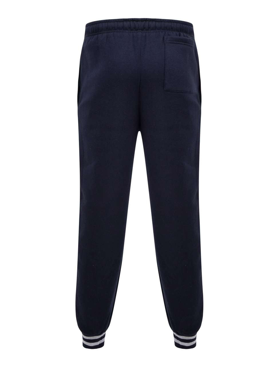 JOGGERS WITH STRIPED CUFFS