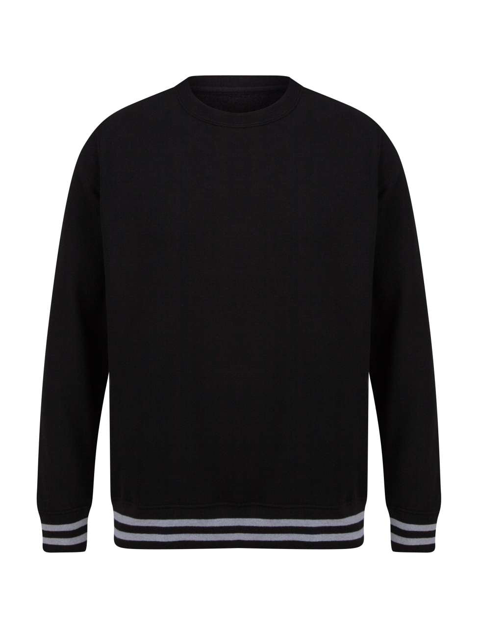 SWEAT WITH STRIPE CUFFS