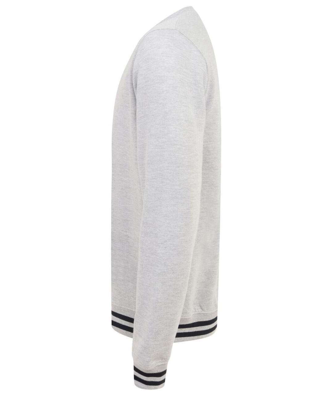 SWEAT WITH STRIPE CUFFS