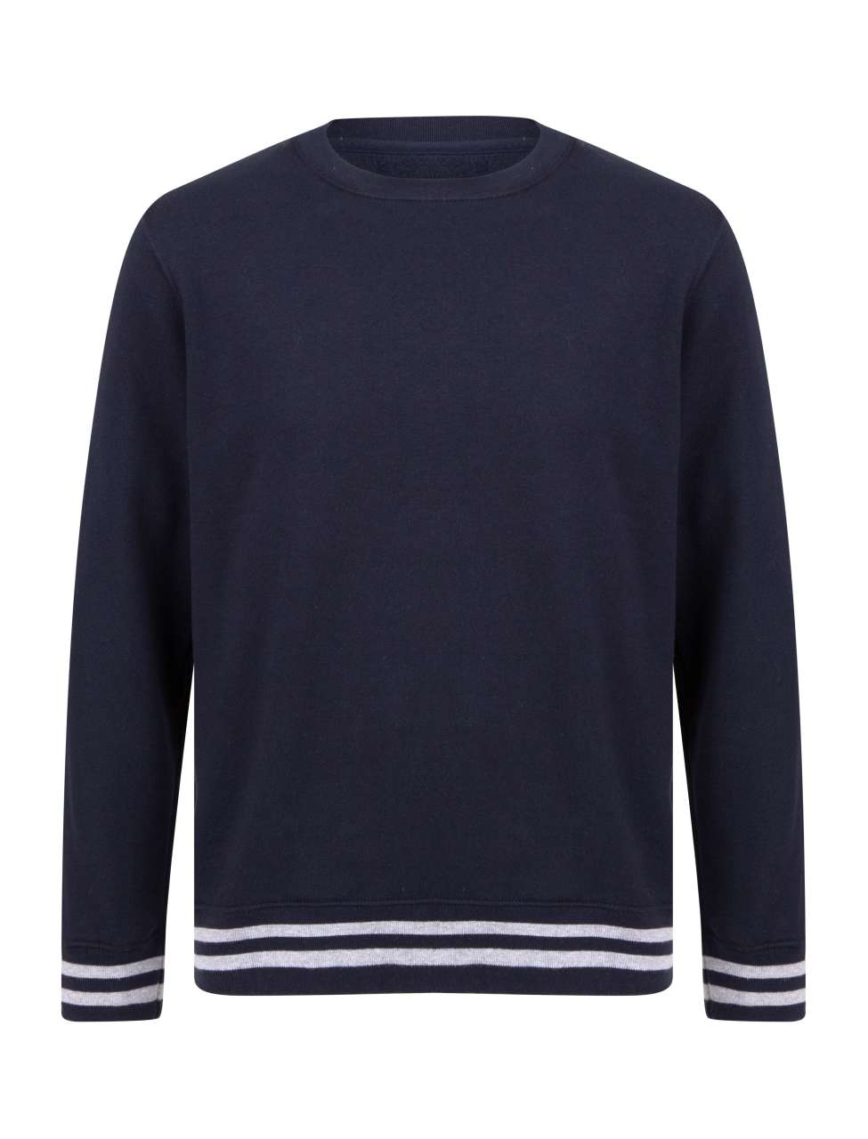 SWEAT WITH STRIPE CUFFS