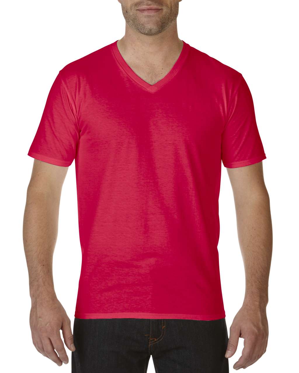 PREMIUM COTTON<SUP>®</SUP> ADULT V-NECK T-SHIRT