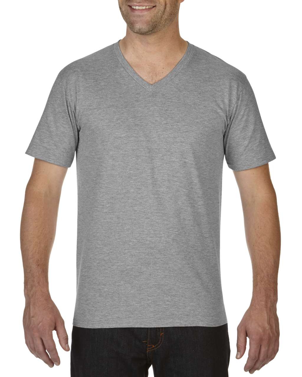 PREMIUM COTTON<SUP>®</SUP> ADULT V-NECK T-SHIRT