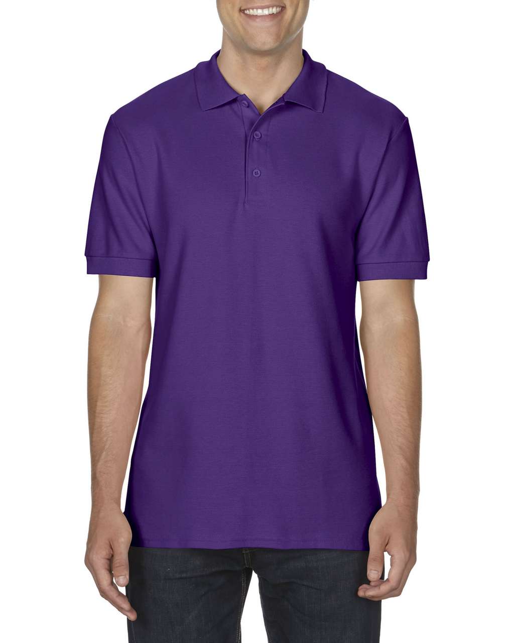 PREMIUM COTTON<SUP>®</SUP> ADULT DOUBLE PIQUÉ POLO