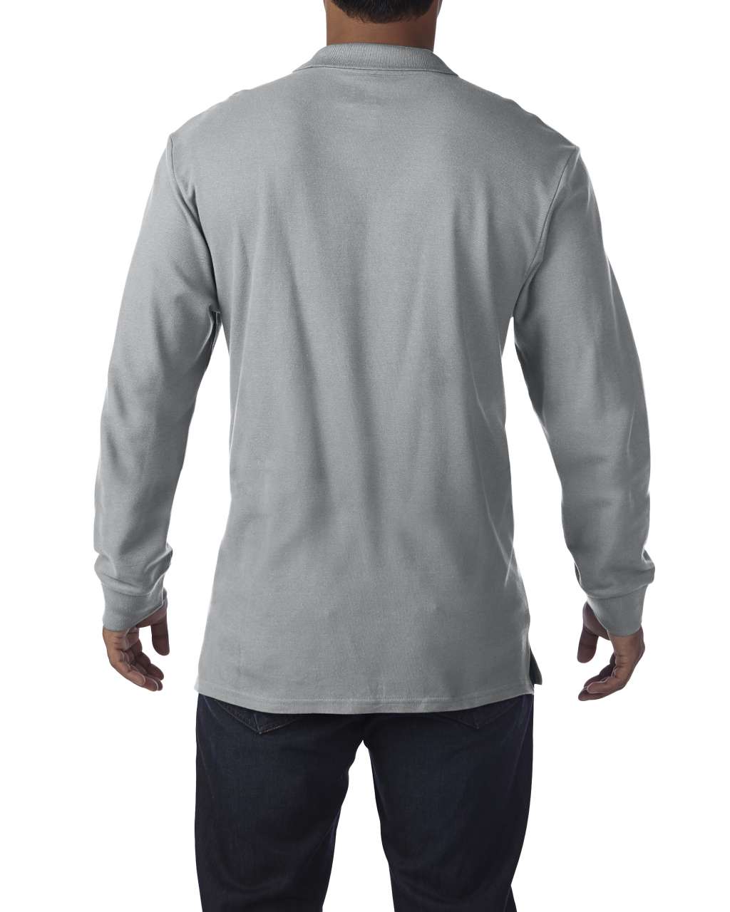 PREMIUM COTTON<SUP>®</SUP> ADULT LONG SLEEVE DOUBLE PIQUÉ POLO