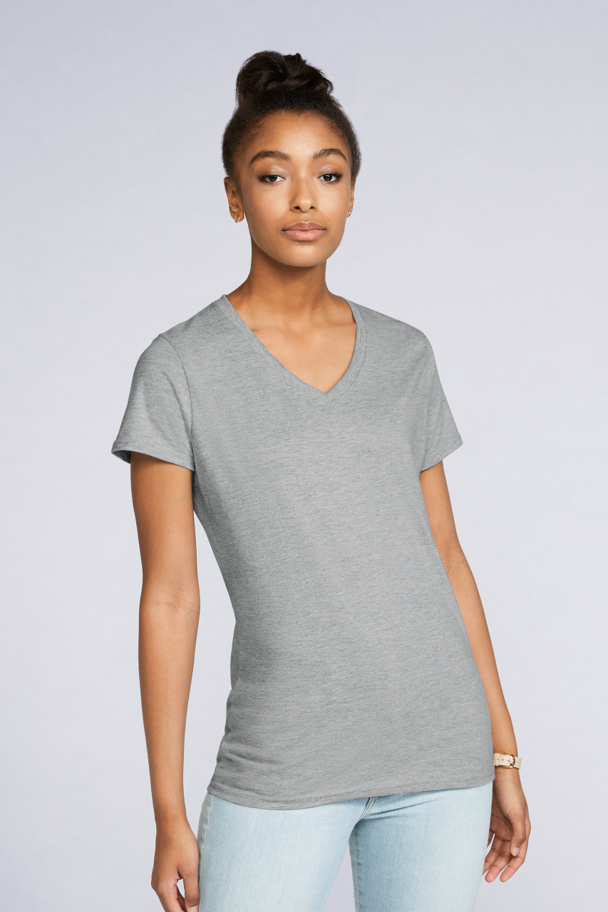 PREMIUM COTTON<SUP>®</SUP> LADIES' V-NECK T-SHIRT