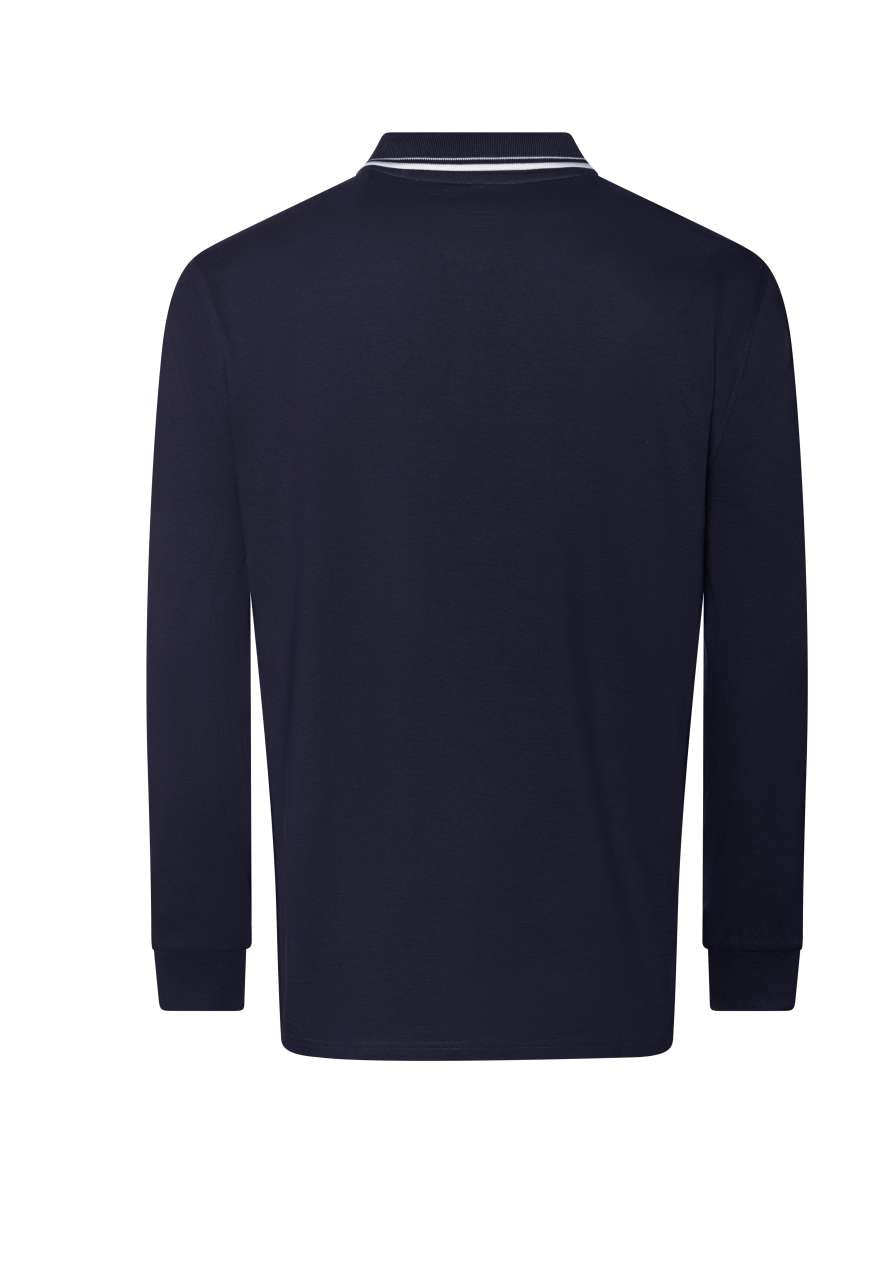 LONG SLEEVE TIPPED 100 POLO