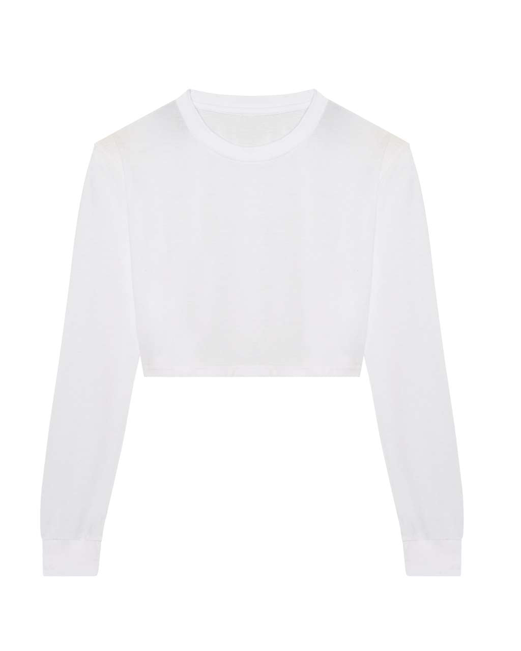 WOMEN'S L/S CROPPED T