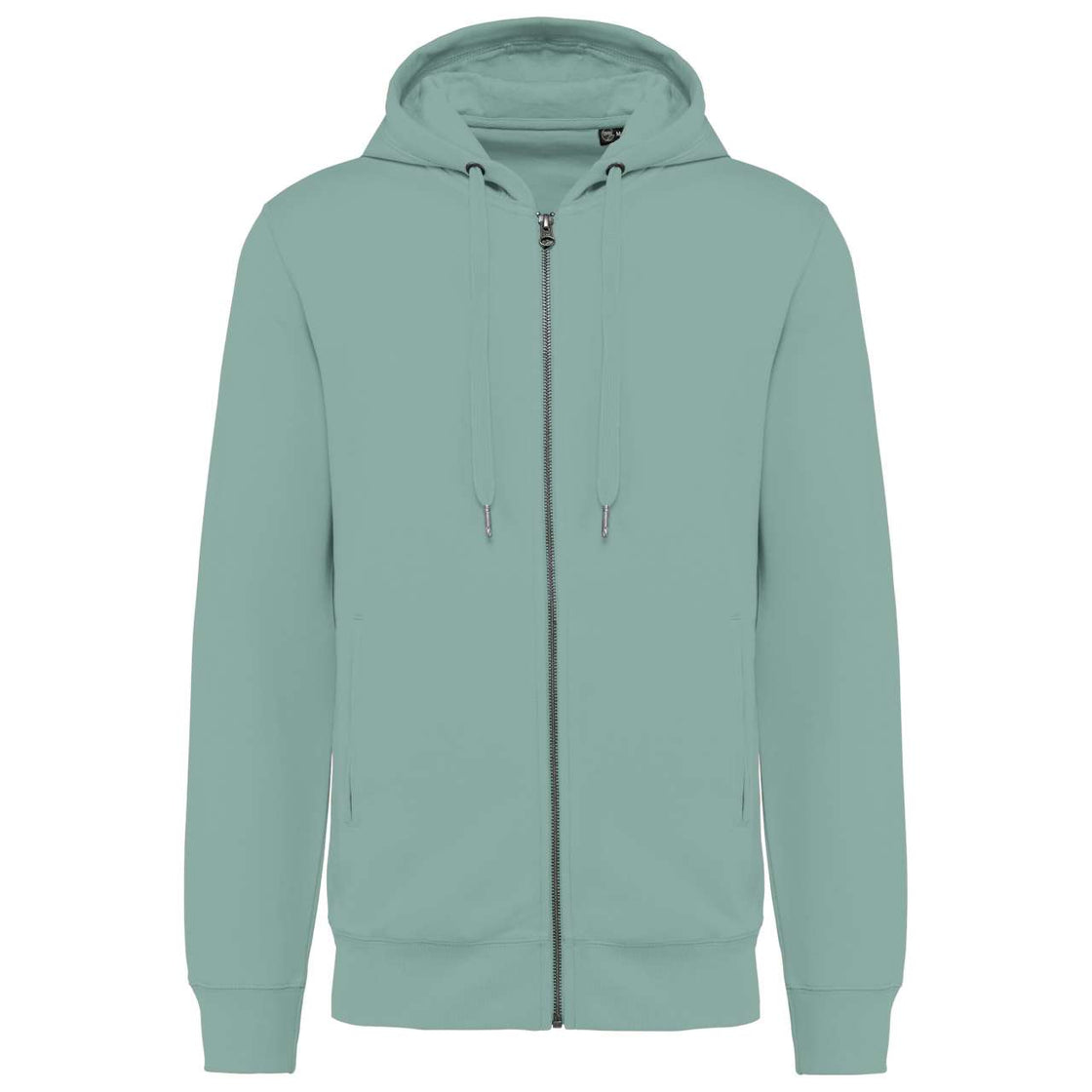 UNISEX ECO-FRIENDLY FRENCH TERRY ZIPPED HOODED SWEATSHIRT