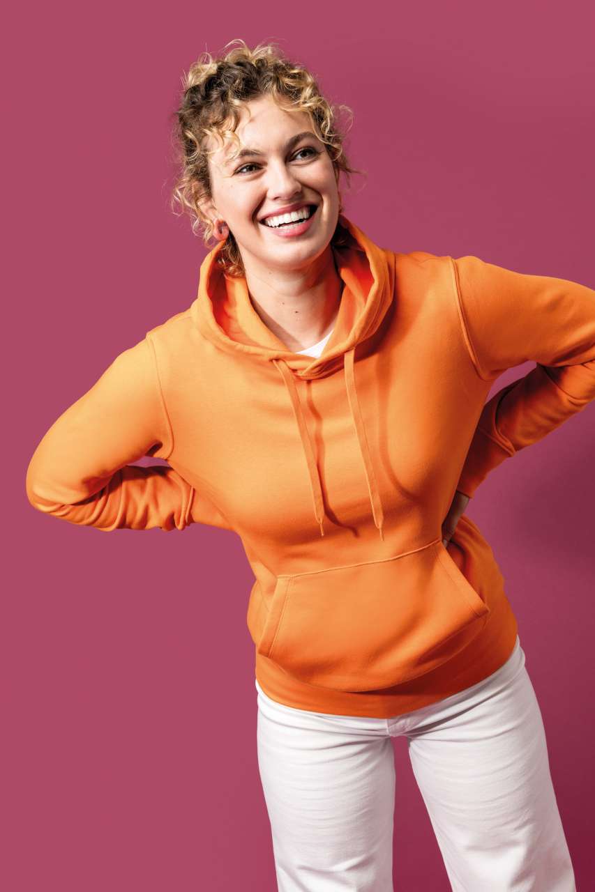 LADIES' ECO-FRIENDLY HOODED SWEATSHIRT
