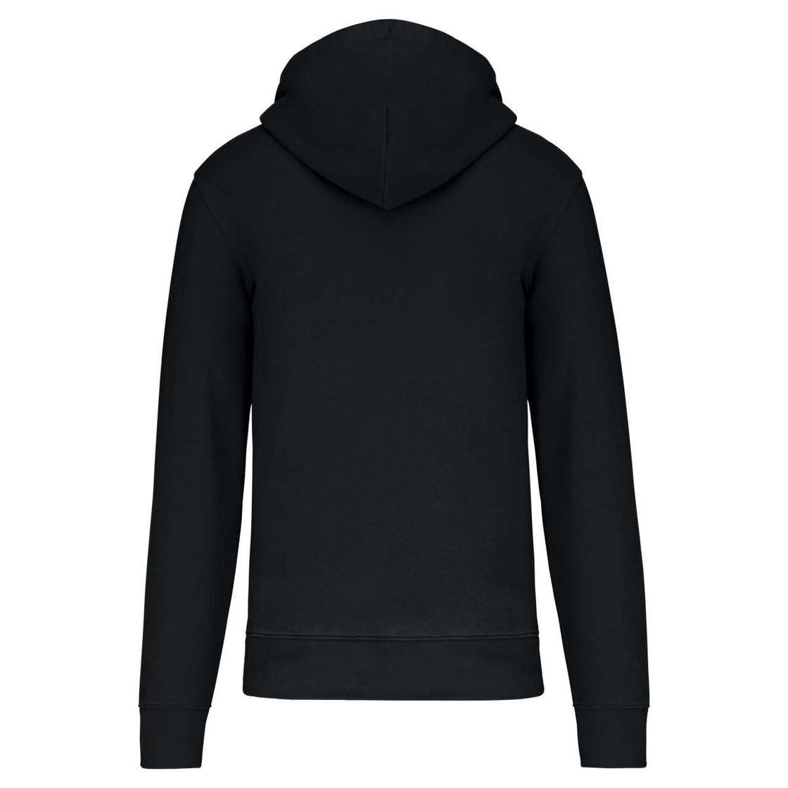 MEN'S ECO-FRIENDLY HOODED SWEATSHIRT WITH ZIP FASTENING