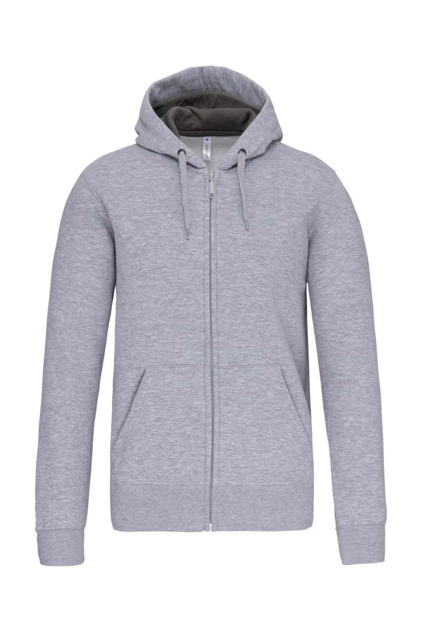 FULL ZIP HOODED SWEATSHIRT