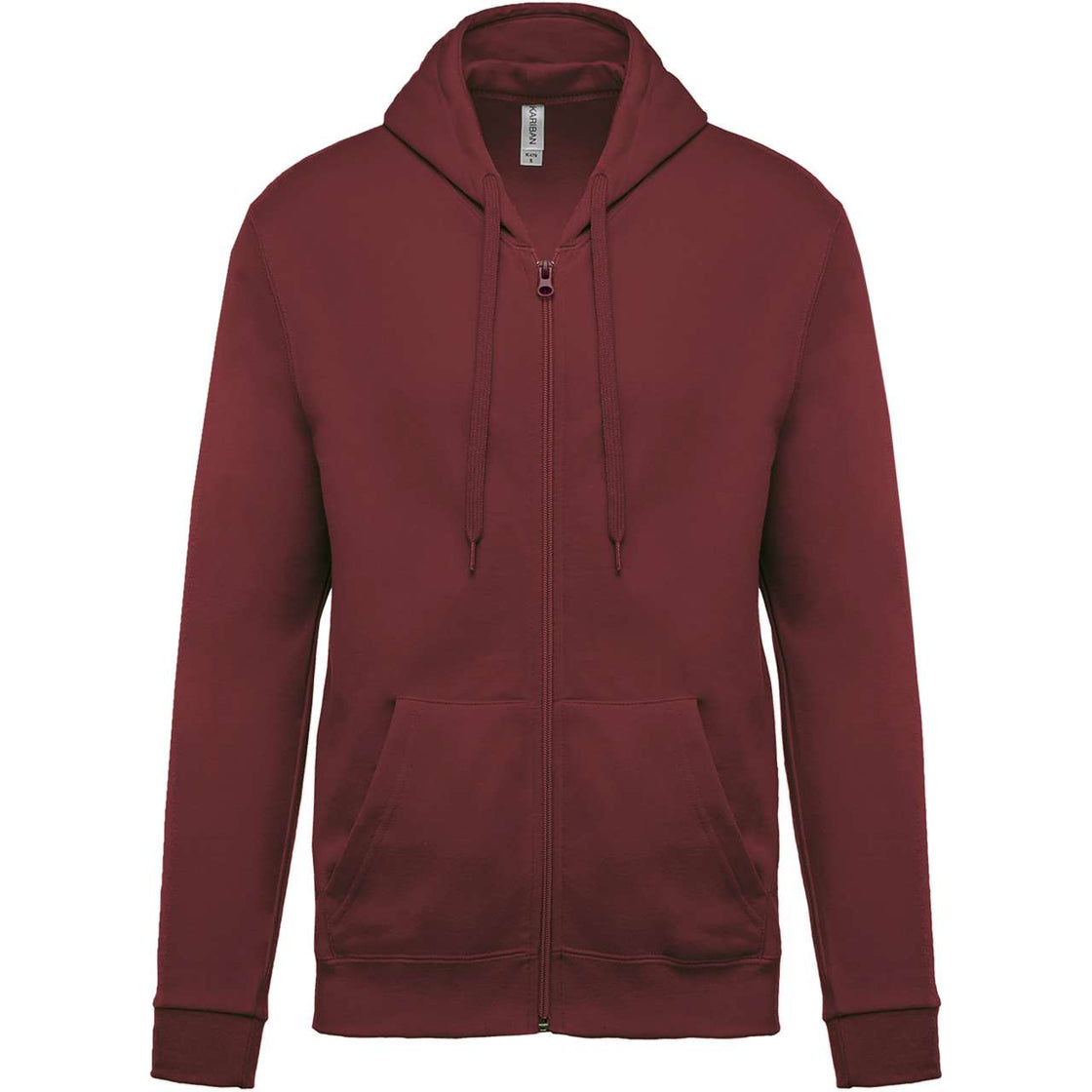 FULL ZIP HOODED SWEATSHIRT