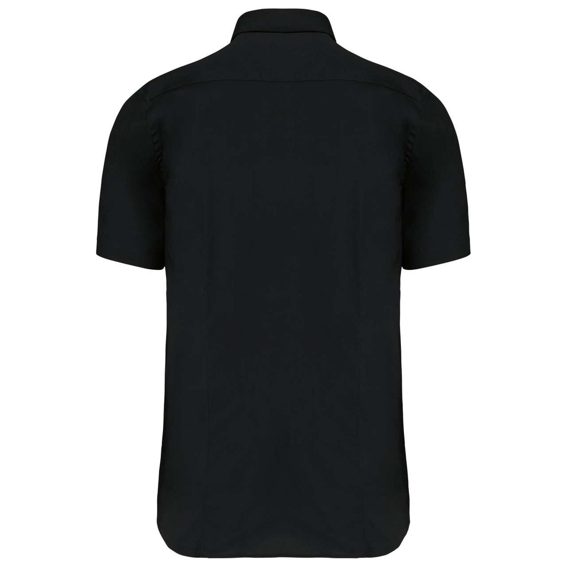SHORT-SLEEVED COTTON/ELASTANE SHIRT