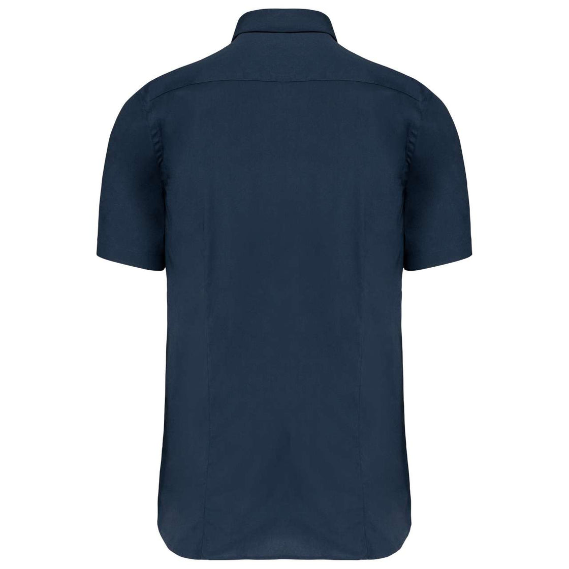 SHORT-SLEEVED COTTON/ELASTANE SHIRT