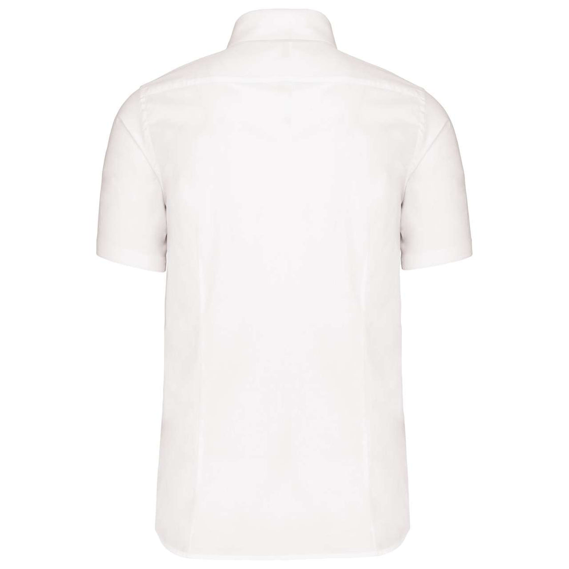 SHORT-SLEEVED COTTON/ELASTANE SHIRT