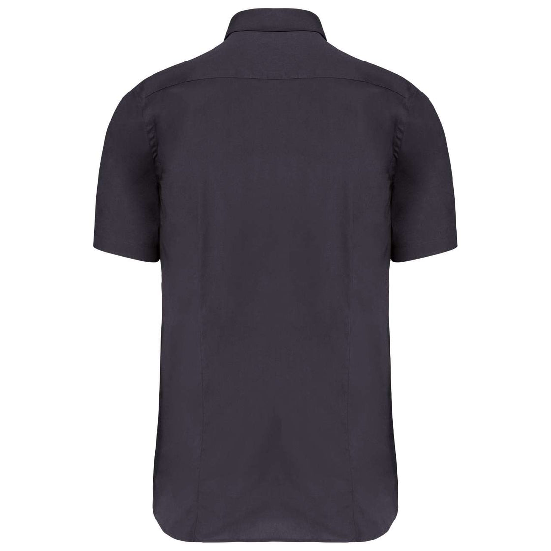 SHORT-SLEEVED COTTON/ELASTANE SHIRT