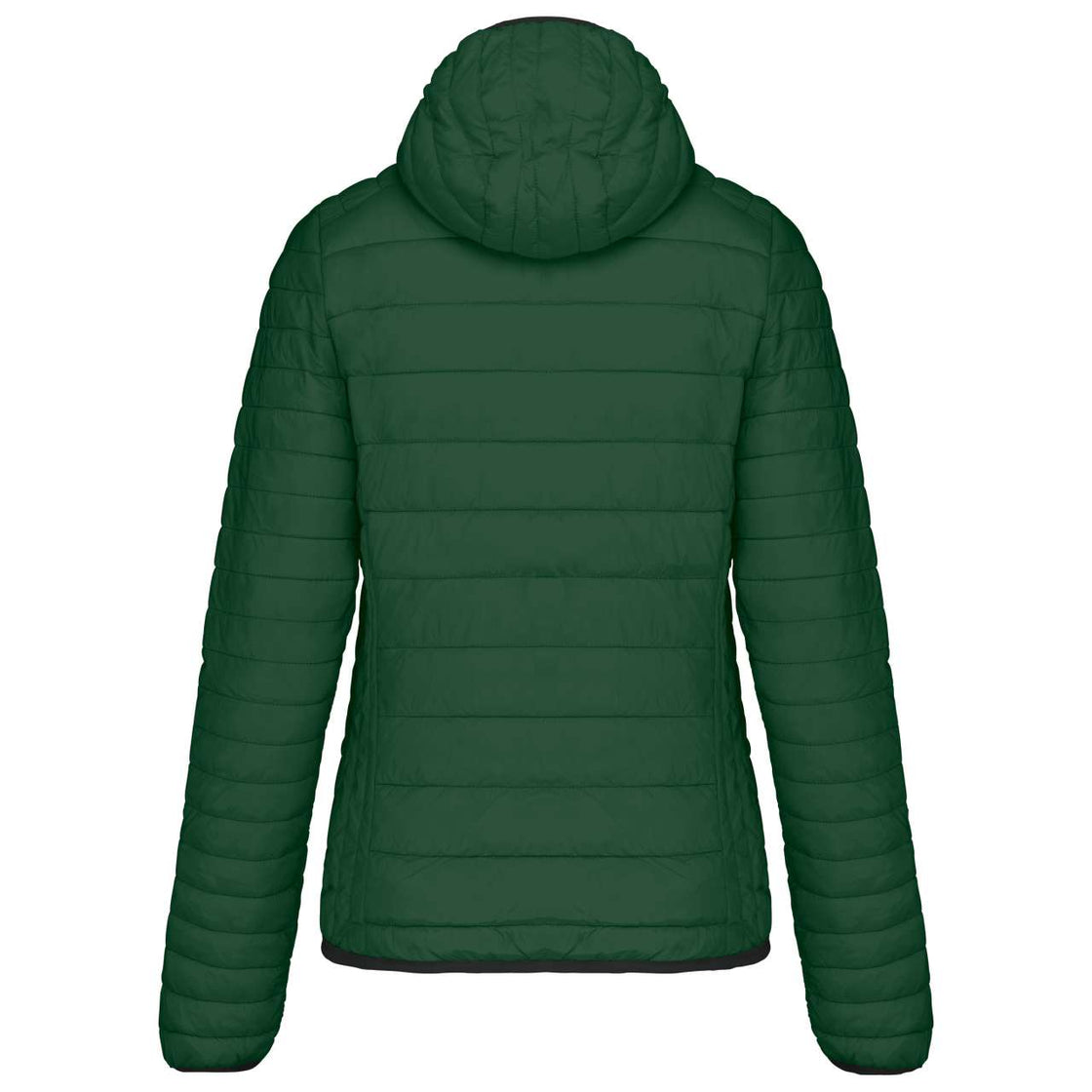 LADIES' LIGHTWEIGHT HOODED PADDED JACKET
