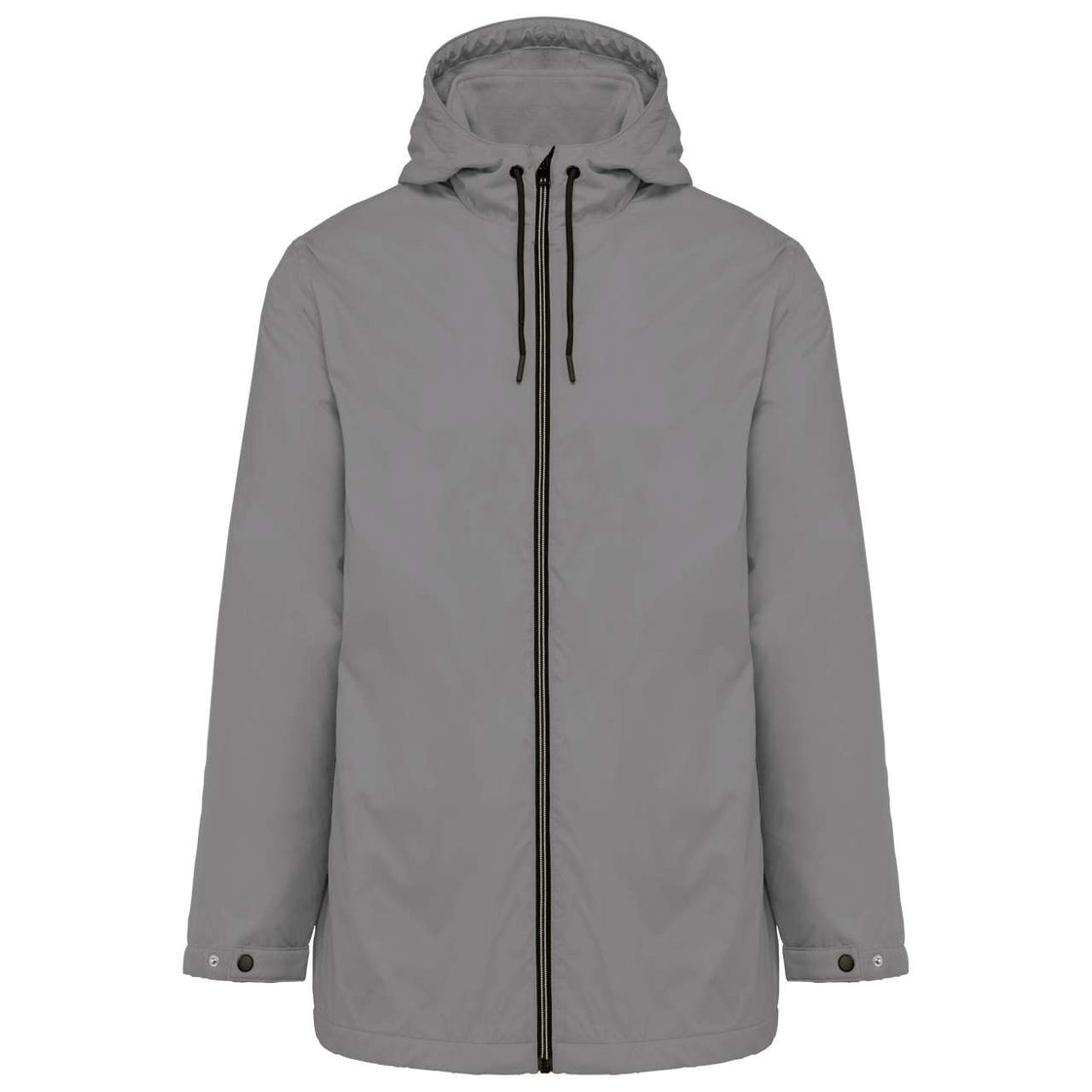 UNISEX HOODED JACKET WITH MICRO-POLARFLEECE LINING