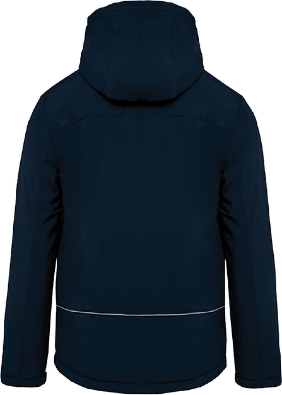 MEN'S HOODED SOFTSHELL LINED PARKA
