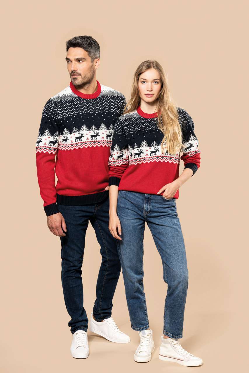 UNISEX CREW NECK CHRISTMAS JUMPER