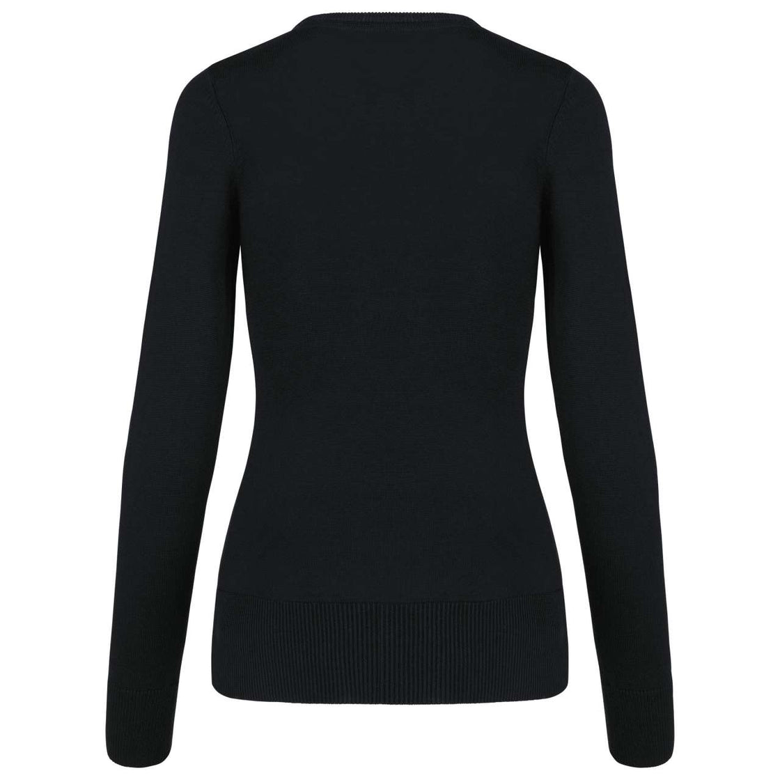 LADIES' V-NECK JUMPER