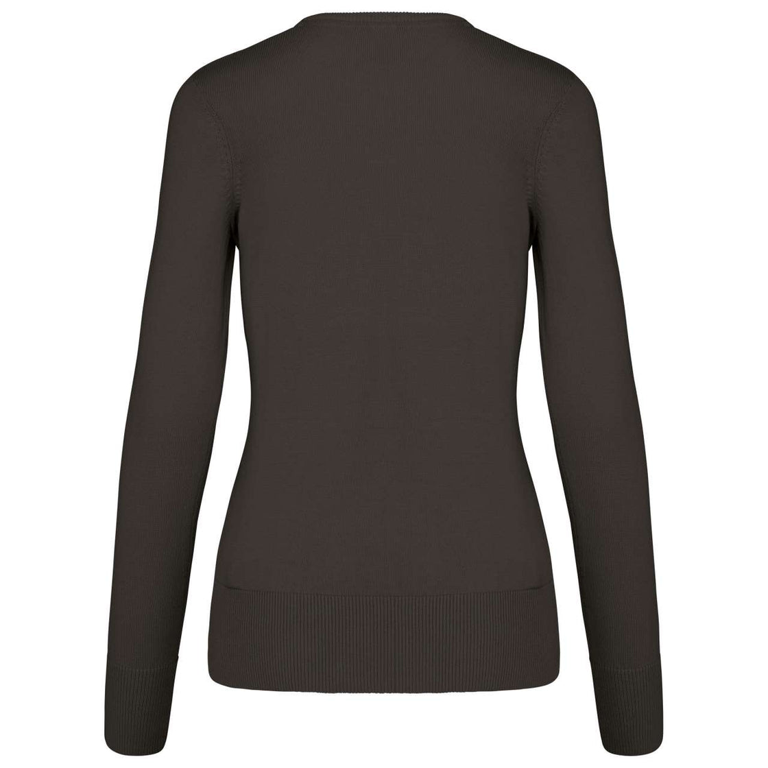 LADIES' V-NECK JUMPER
