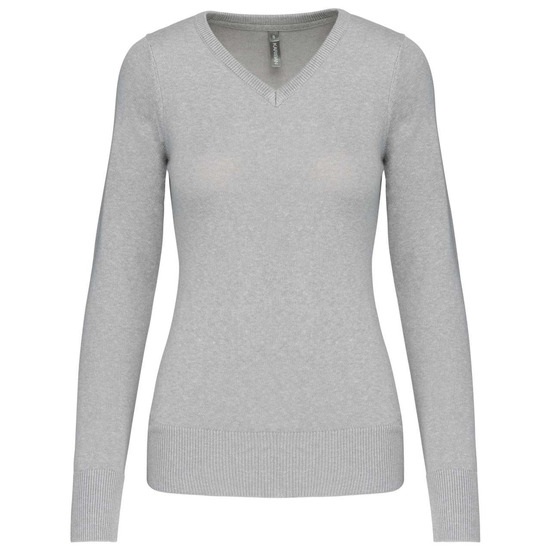 LADIES' V-NECK JUMPER