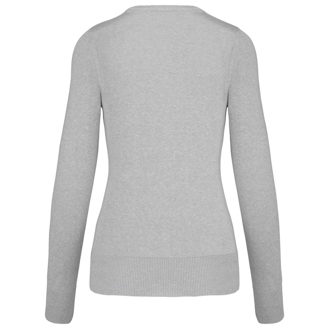 LADIES' V-NECK JUMPER