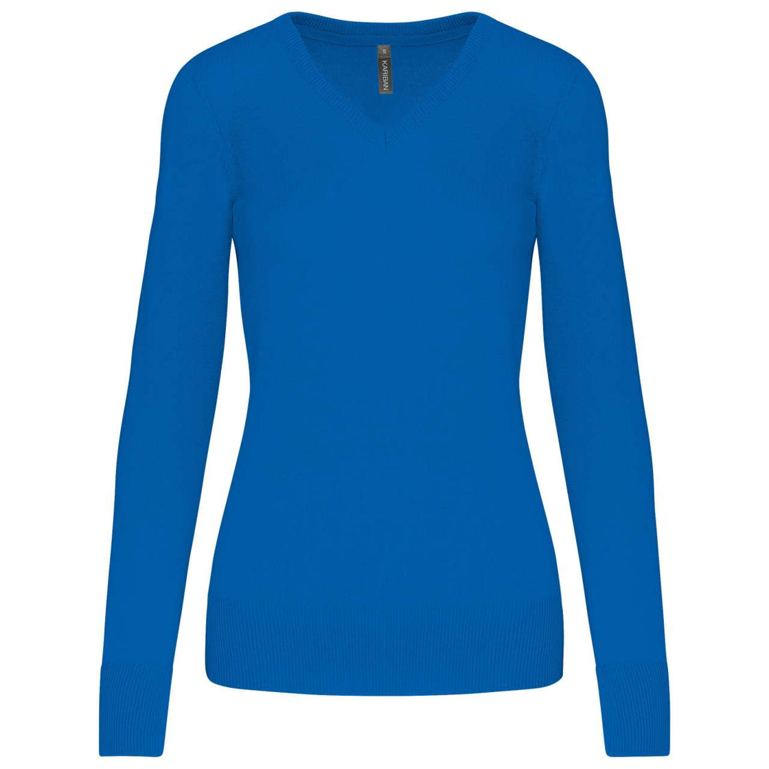 LADIES' V-NECK JUMPER