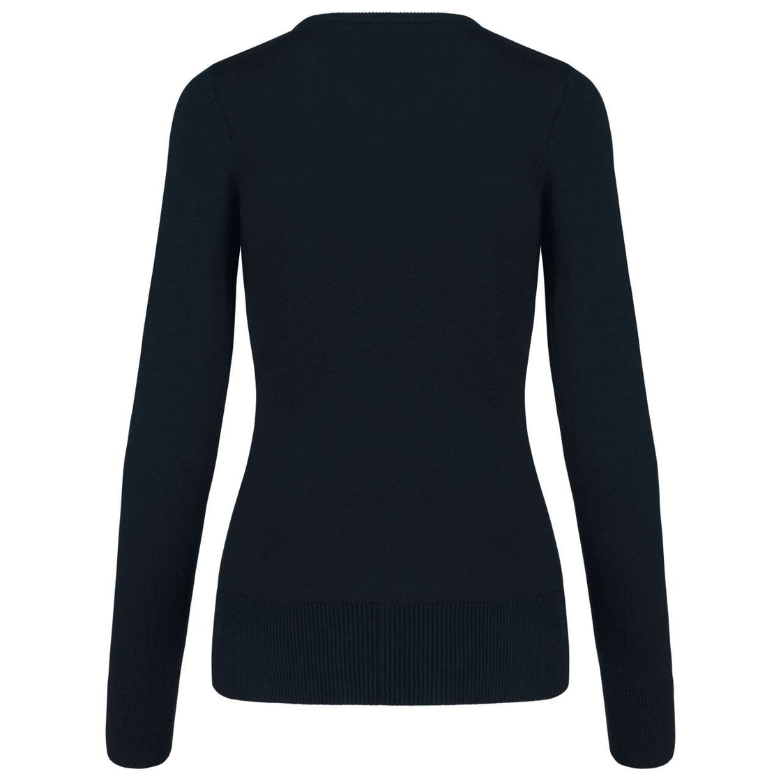 LADIES' V-NECK JUMPER