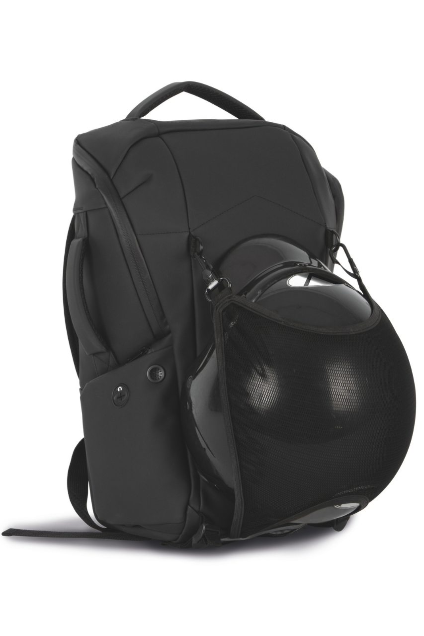 WATERPROOF ANTI-THEFT BAG WITH HELMET HOLDER