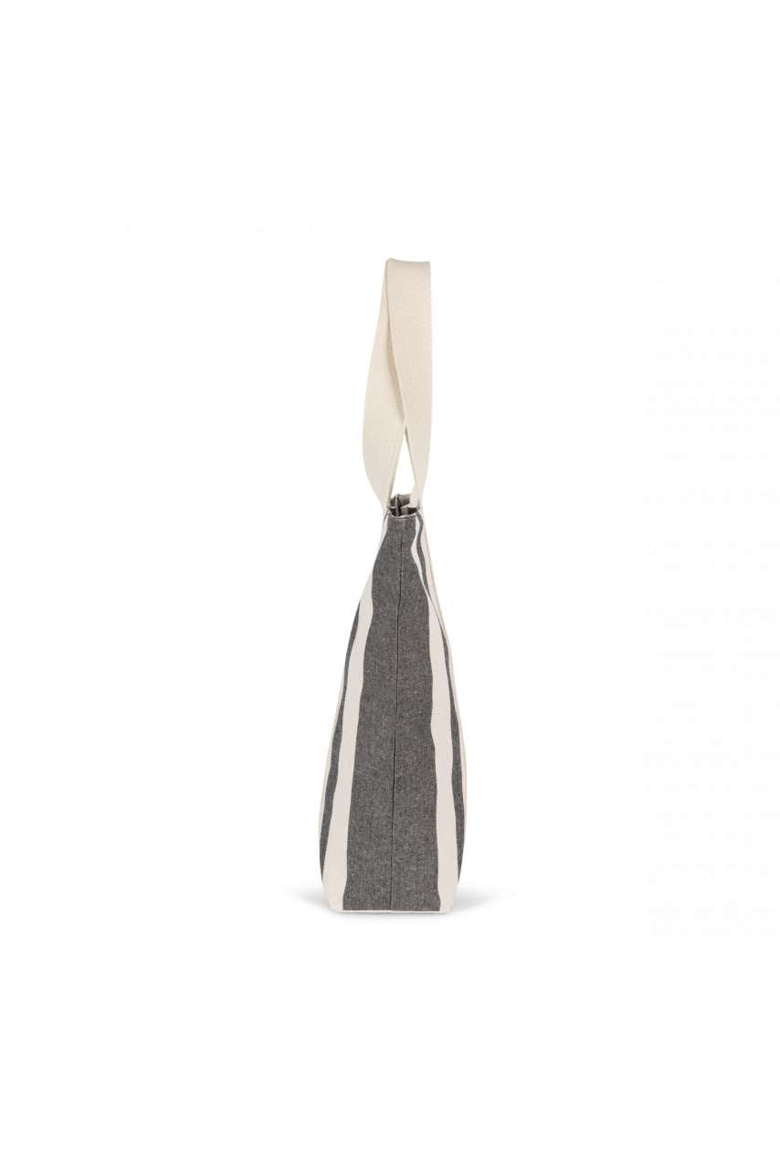 RECYCLED SHOPPING BAG - STRIPED PATTERN