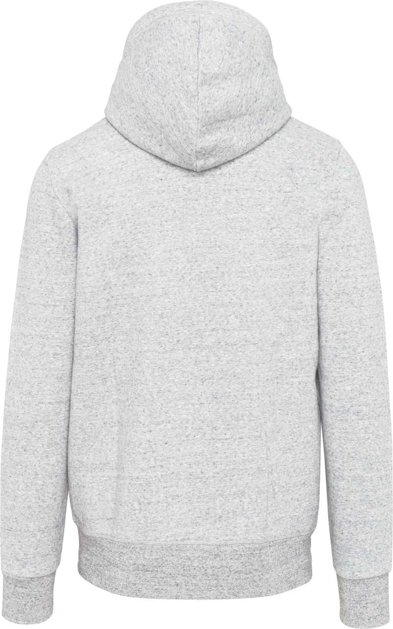 MEN’S VINTAGE ZIPPED HOODED SWEATSHIRT