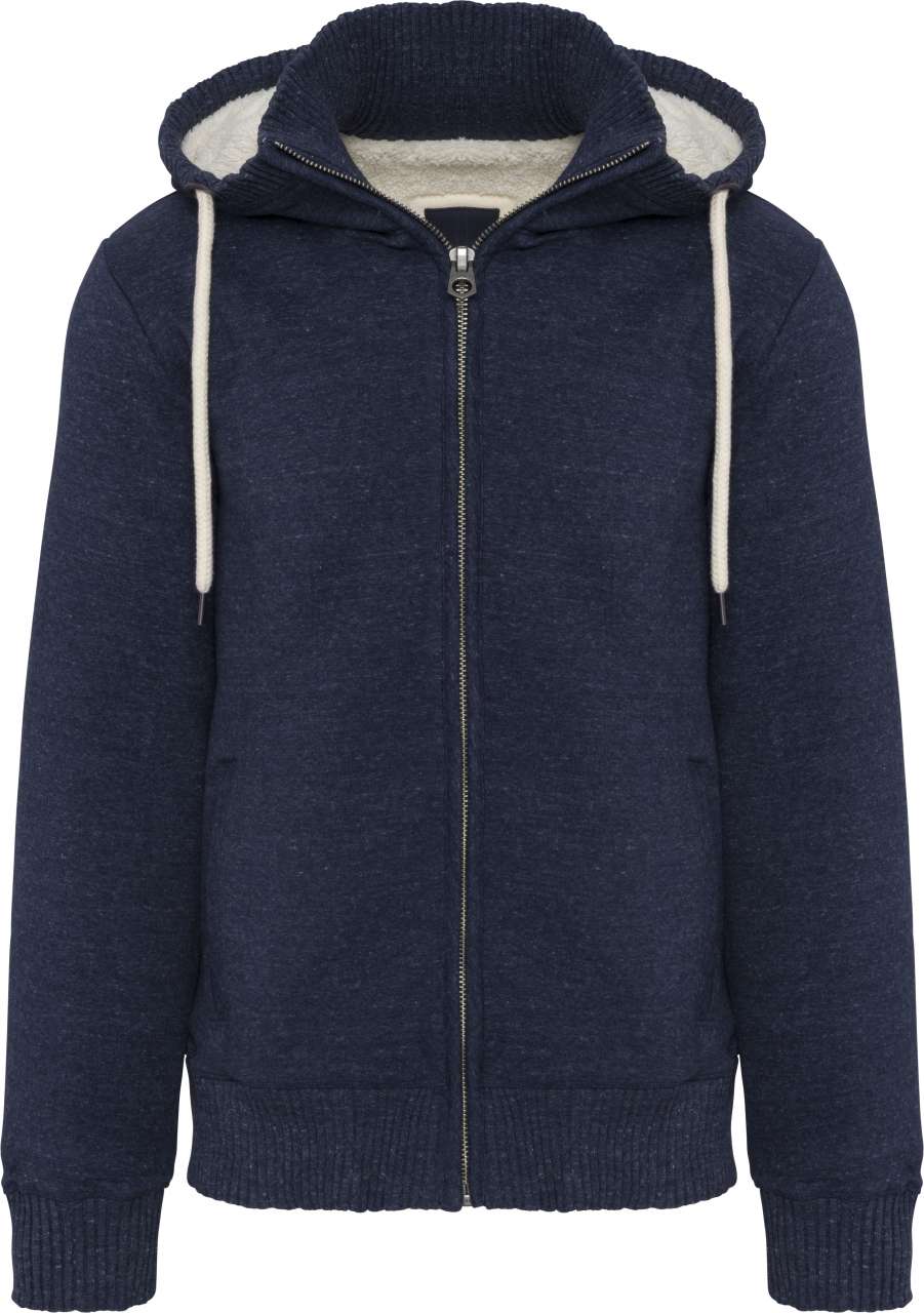VINTAGE SHERPA-LINED FLEECE JACKET