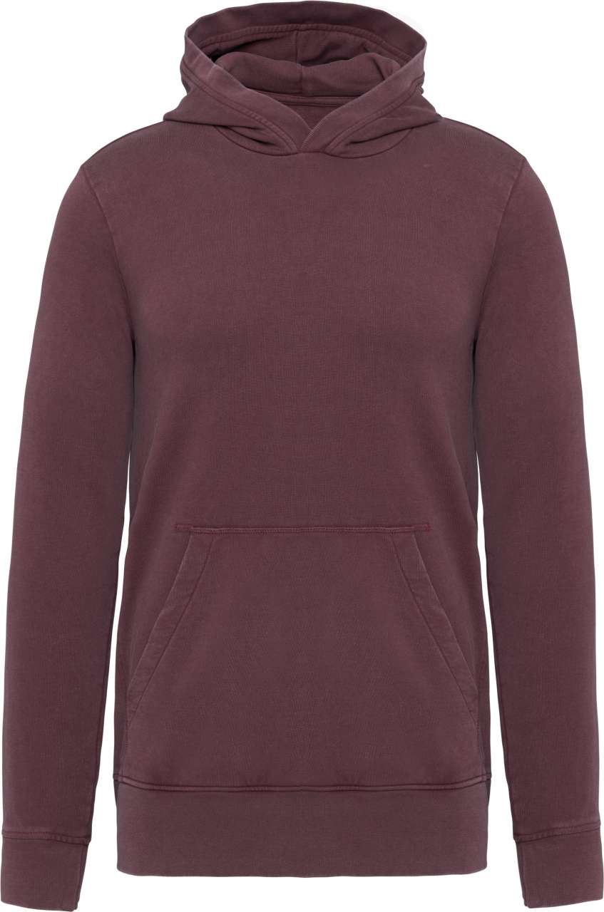 FRENCH TERRY HOODED SWEATSHIRT