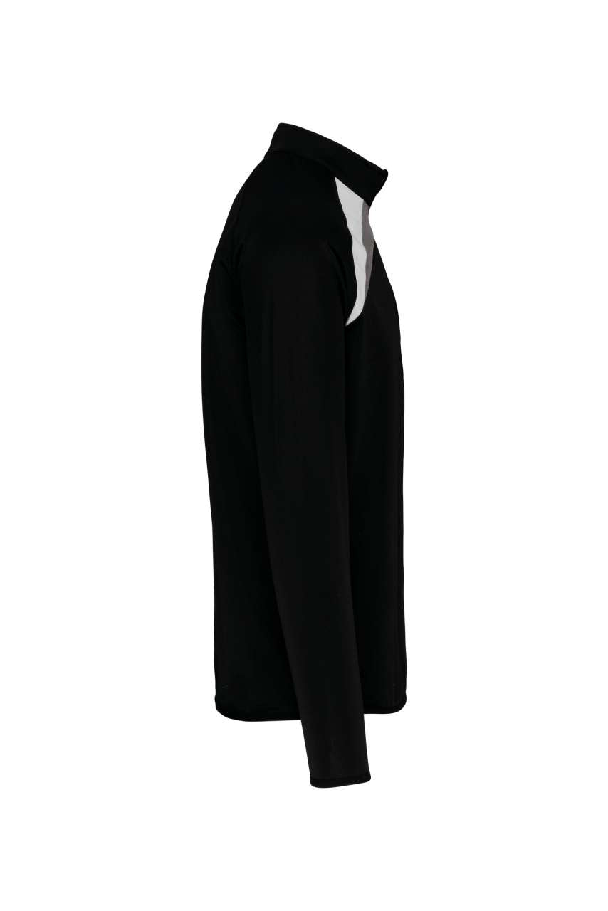 ADULTS' ZIP NECK TRAINING TOP