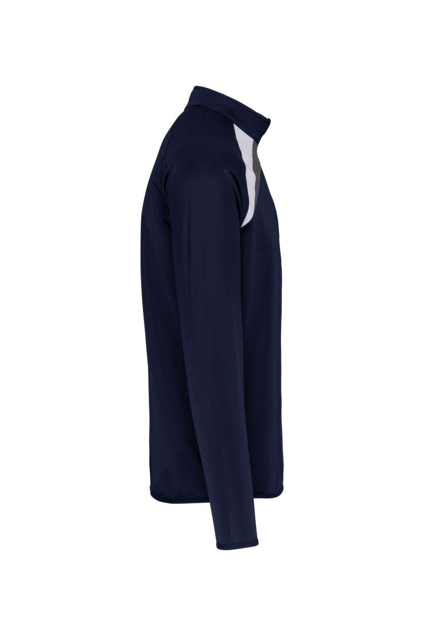 ADULTS' ZIP NECK TRAINING TOP