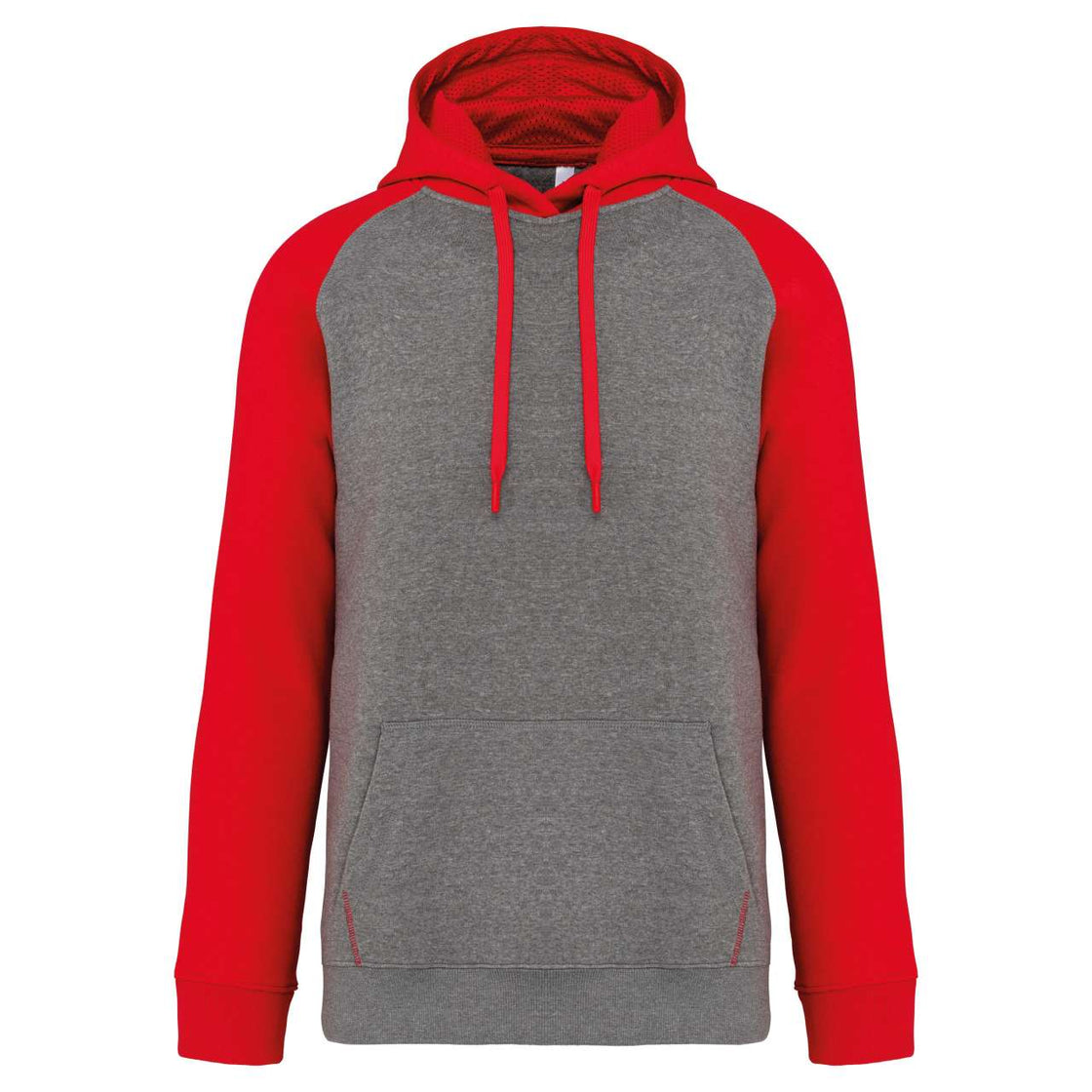 ADULT TWO-TONE HOODED SWEATSHIRT